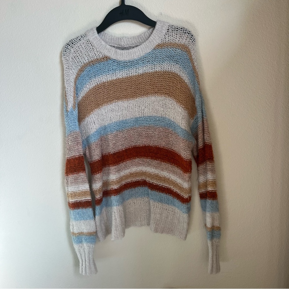 American Eagle Colorful Knit Sweater